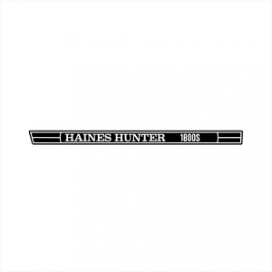 Haines Hunter 1800S Long Decal