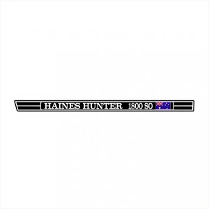 Haines Hunter 1800SO Long Flag Decal