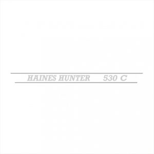 Haines Hunter 530C #1 Decal