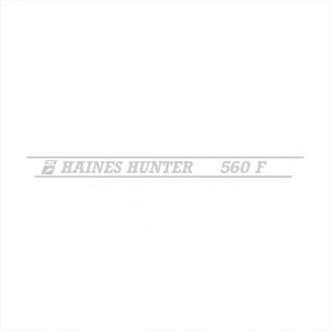 Haines Hunter 560F Decal