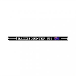 Haines Hunter 565 Long Flag Decal