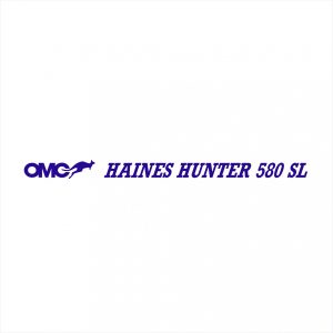 Haines Hunter 580SL OMC #1 Decal