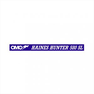 Haines Hunter 580SL OMC #2 Decal