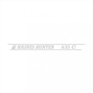 Haines Hunter 635C Decal