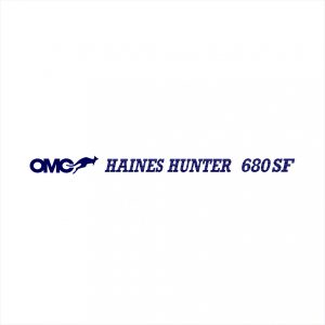 Haines Hunter 680SF OMC Decal