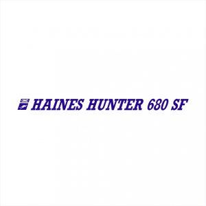 Haines Hunter 680SF Decal