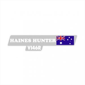 Haines Hunter V146R Old Decal