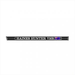 Haines Hunter V16R Long Flag #2 Decal