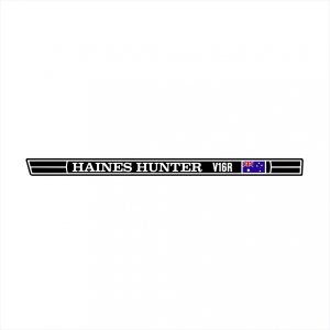 Haines Hunter V16R Long Flag #1 Decal