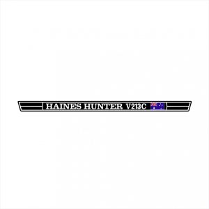 Haines Hunter V213C Long Flag #1 Decal