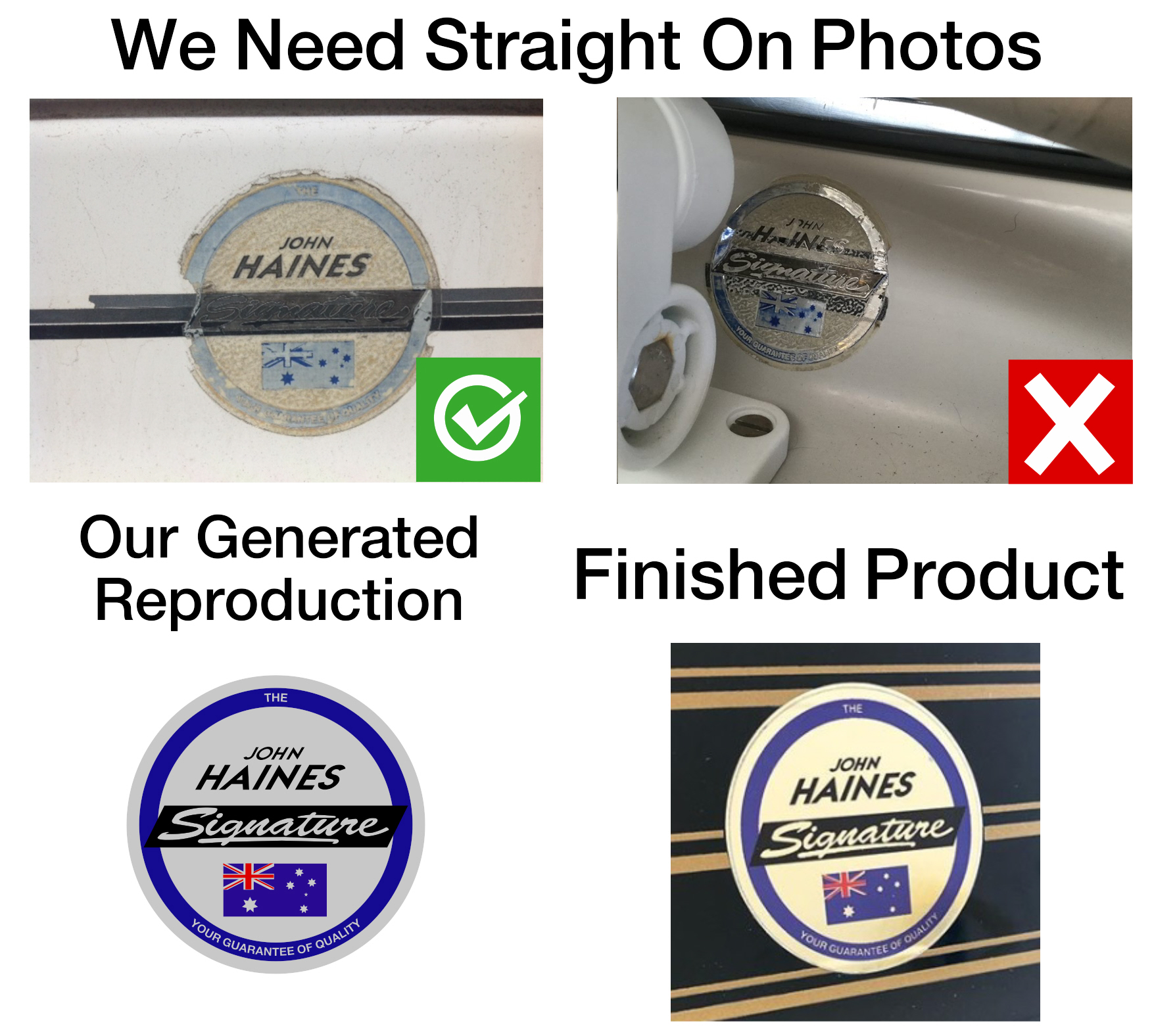 About Us Discontinued Decals