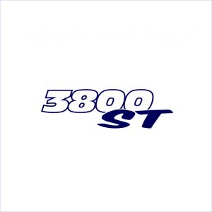 Mustang Cruiser 3800 ST Decal