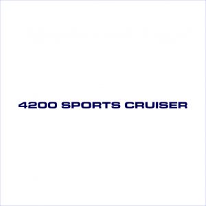 Mustang Cruiser 4200 Sports Cruiser Decal