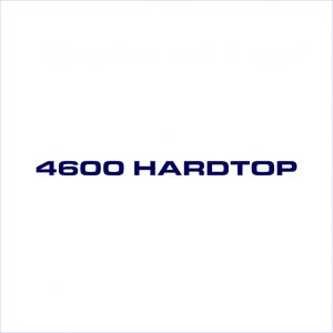 Mustang Cruiser 4600 Hard Top Decal