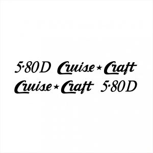 Cruise Craft #4 Decal