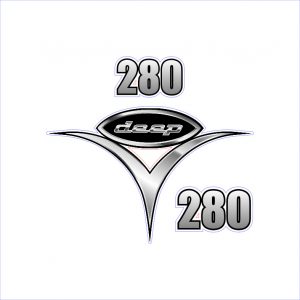 Deep Vee 280 Graphic Decal