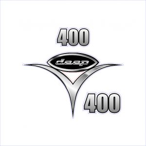 Deep Vee 400 Graphic Decal