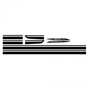 Ford GT XR8 Stripes Decal Kit