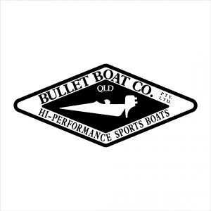 Bullet Boats Logo #4 Decal