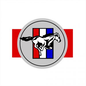 Mustang Logo Badge Decal