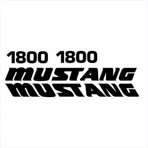 Mustang Marine 1800 Decal Kit
