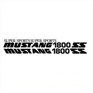 Mustang Marine 1800 SS Super Sport Kit