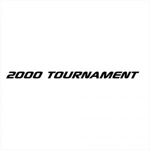 Mustang Marine 2000 Tournament Decal #2