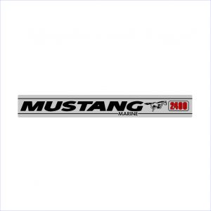 Mustang Marine 2400 Decal
