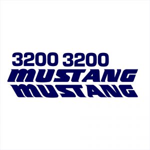 Mustang Marine 3200 Decal Kit