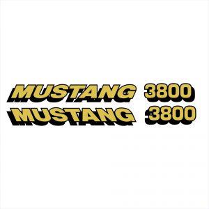 Mustang Marine 3800 Decal