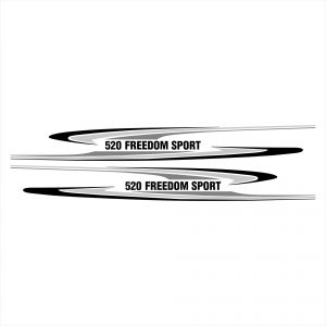 Quintrex Boats 520 Freedom Sport Decal Kit