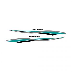 Quintrex Boats 540 Spirit Decal Kit