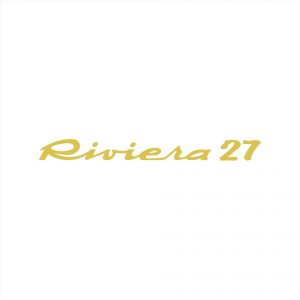 Riviera Boats #27 Decal