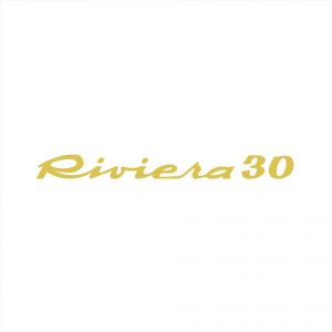 Riviera Boats #30 Decal