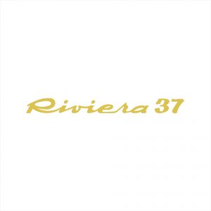 Riviera Boats #37 Decal