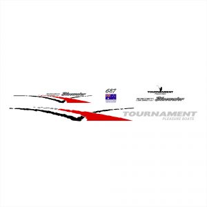 Tournament Pleasure Boats 2250 Bluewater Kit