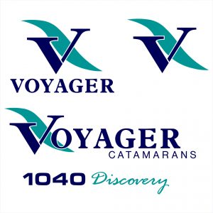 Voyager Catamarans 1040 Discovery Decal Kit