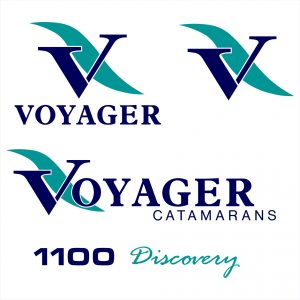 Voyager Catamarans 1100 Discovery Decal Kit