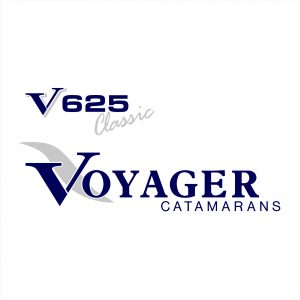 Voyager Catamarans V625 Classic Decal Kit