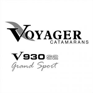 Voyager Catamarans V930 S2 Grand Sport Decal Kit