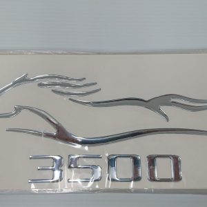 Mustang 3500 Domed Resin Badge - Genuine Manufacturer Decal