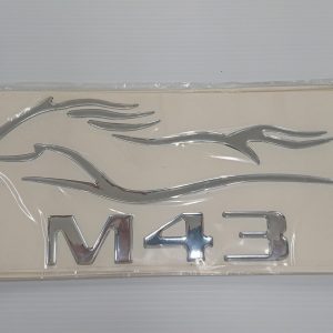 Mustang M43 Domed Resin Badge - Genuine Manufacturer Decal