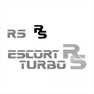 Ford Escort RS Turbo Decal Kit