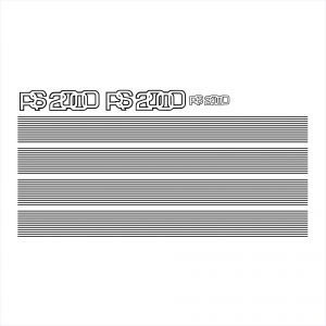 Ford RS 2000 Decal Kit