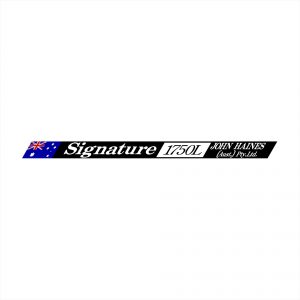 Haines Signature 1750L Decal