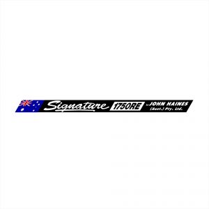 Haines Signature 1750RE Decal