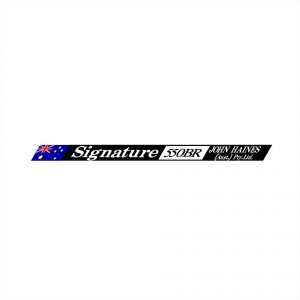 Haines Signature 550BR Decal