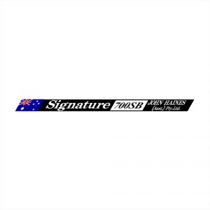 Haines Signature 700SB Decal