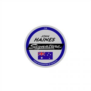 Haines Signature Chrome Badge