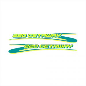 Integrity Boats 220 Getaway Decal Kit